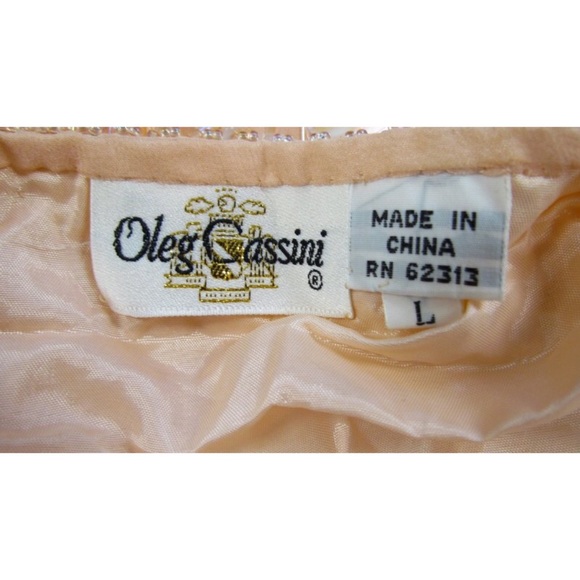 Oleg Cassini Iridescent Sequin Butterfly Blouse - Picture 6 of 6